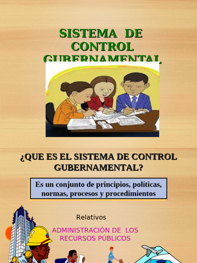 Sistema de Control Gubernamental | PDF | Auditoría | Gobierno