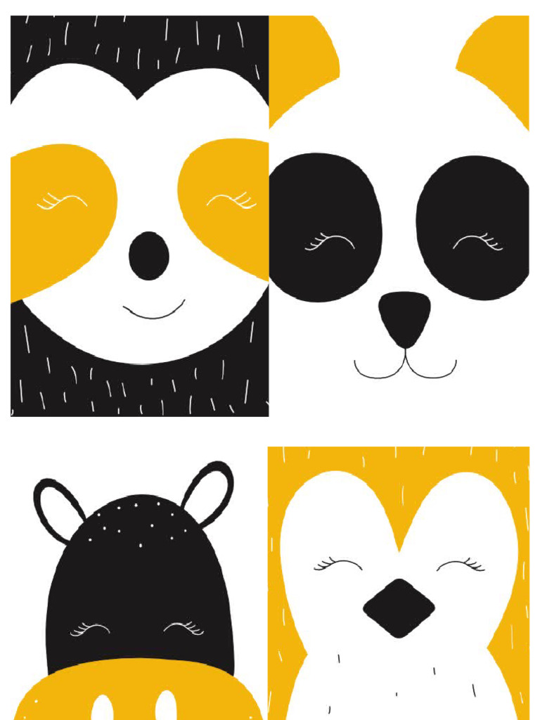 High Contrast Animals | PDF