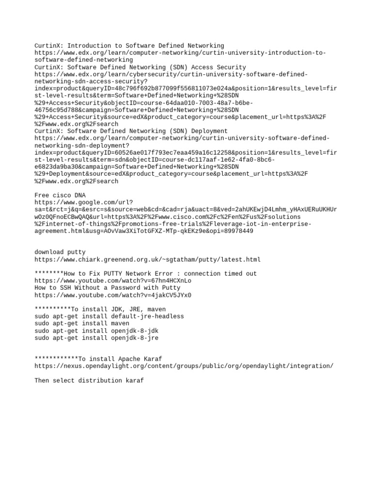 Installation pdf