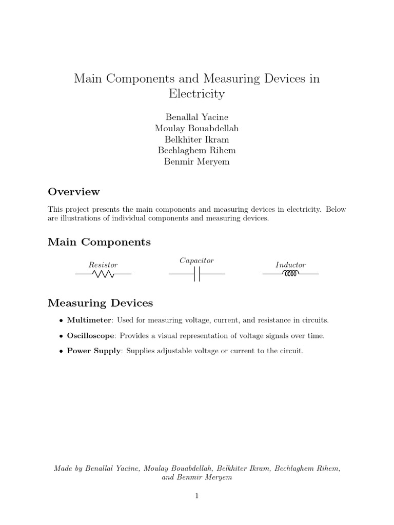 TP 1 | PDF | Home & Garden | Technology & Engineering
