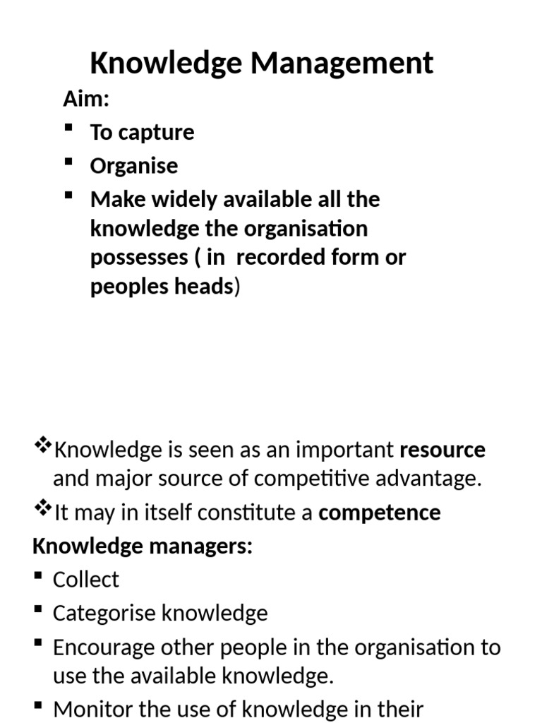 Knowledge Management | PDF | Knowledge | Knowledge Management