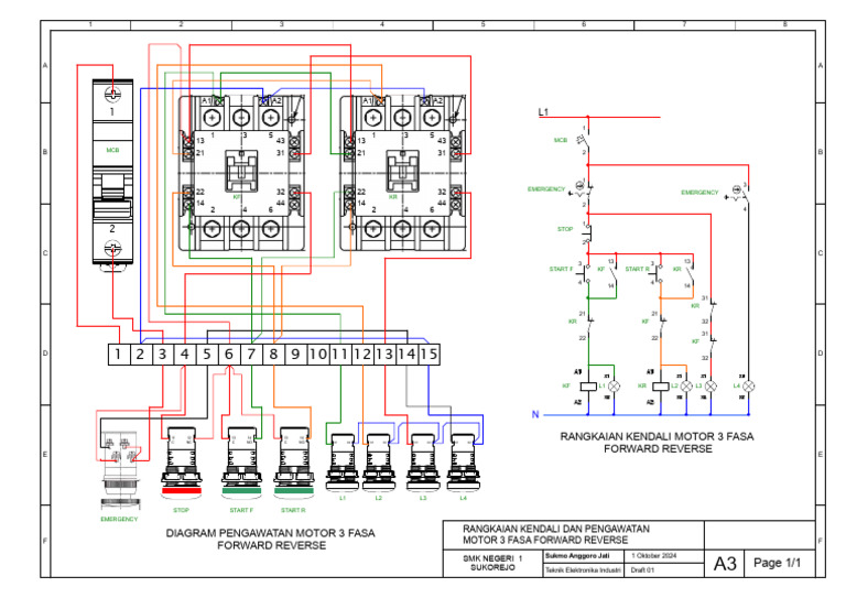 Wiring Forward Reverse - 3 | PDF