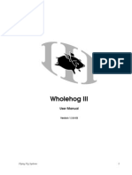 Manual- Wholehog III - Es101206