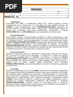 Modelos de Redação Coringa para Temas Sociais | PDF | Constituição