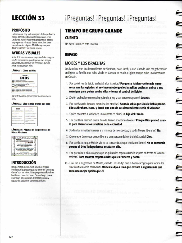 Lección 33 Maestro | PDF