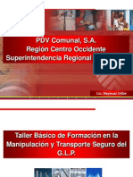 Taller Manipulación y Transporte del GLP