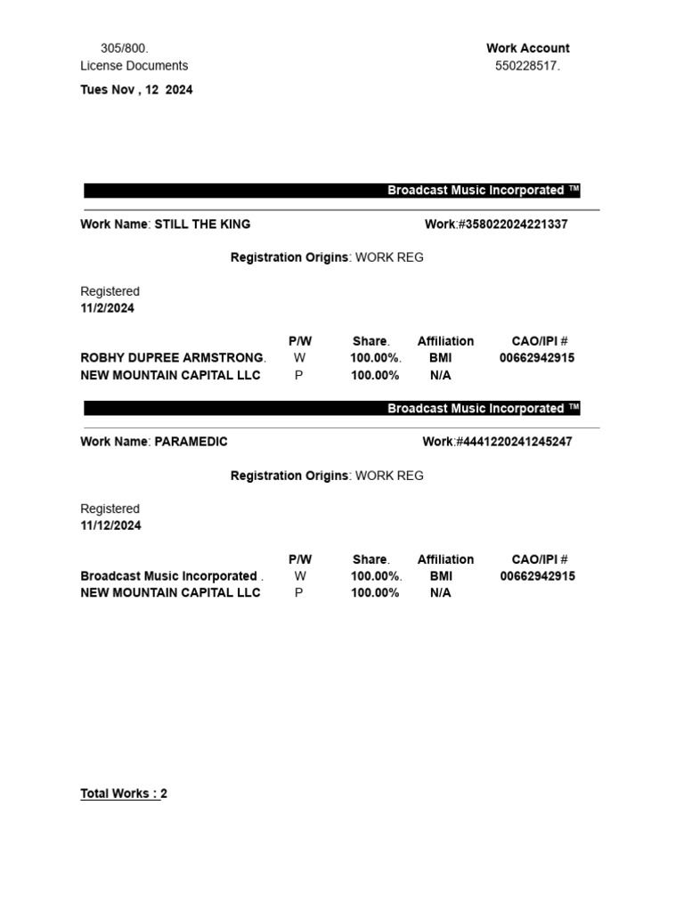 Registration | PDF
