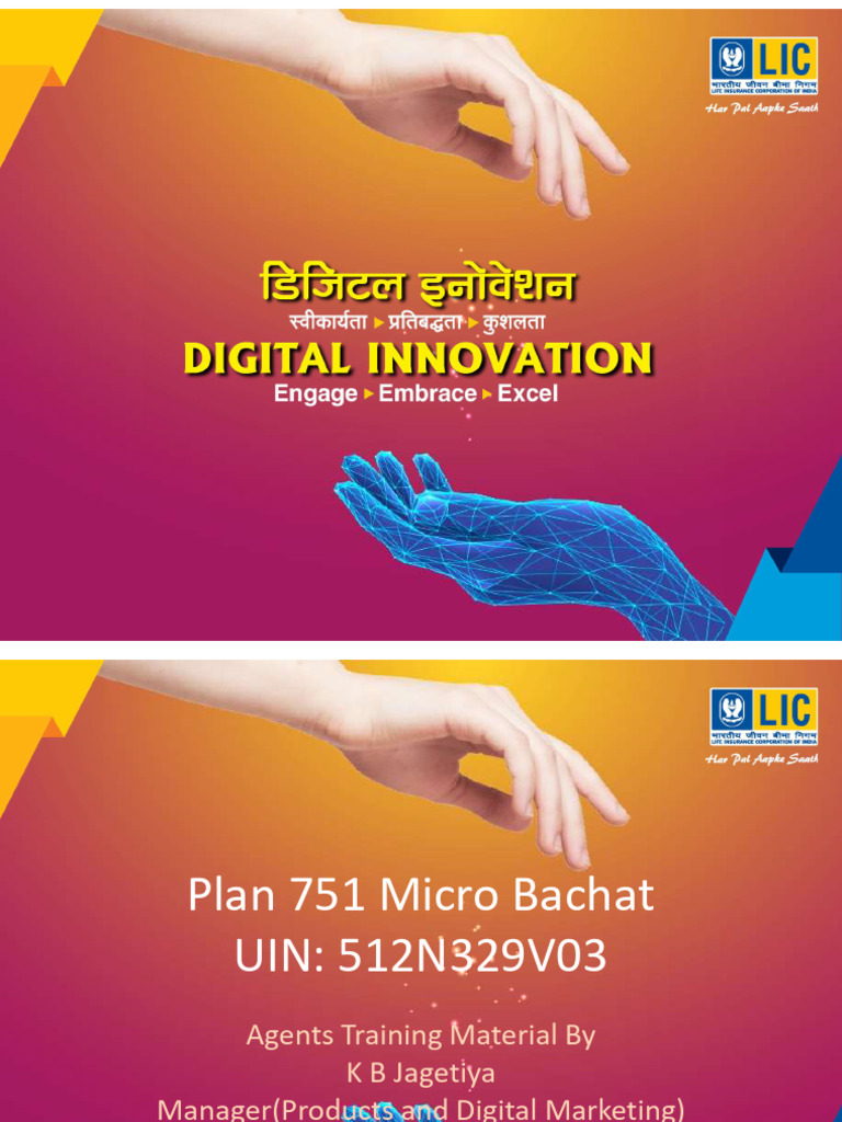 LIC Micro Bachat Plan 751 Overview | PDF | Insurance | Life Insurance