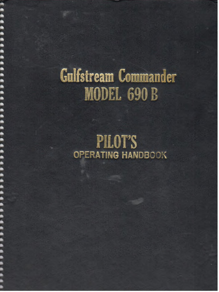 Gulfstream Comander C690B | PDF