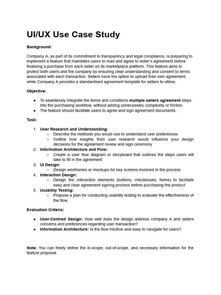 Marketplace Agreement Integration | PDF