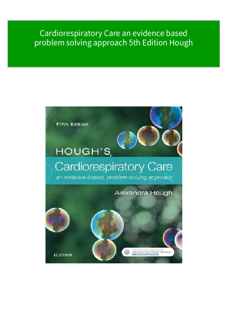 FREE PDF Sample) Cardiorespiratory Care An Evidence Based