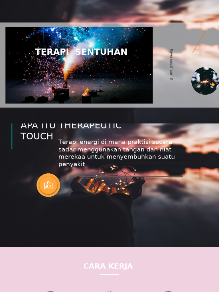 Terapi Sentuhan untuk Penyembuhan | PDF
