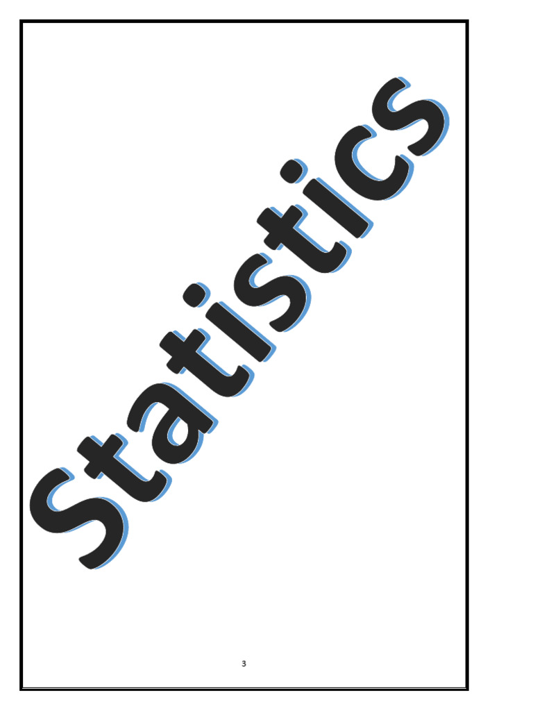 Basics 3 statistics pdf mean average