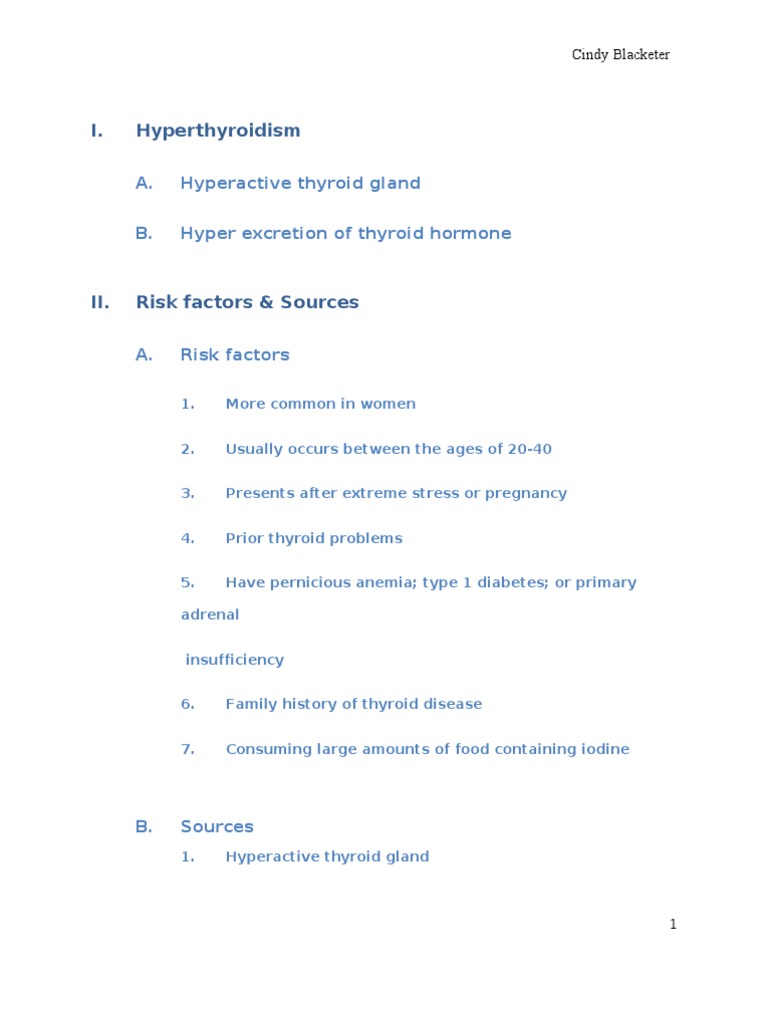 Understanding Hyperthyroidism: Causes & Treatment | PDF