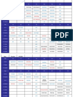 Daily Tutoring Schedule 2011