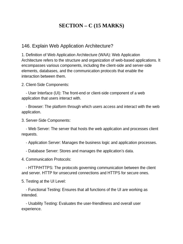 ST Unit-5 Full Notes | PDF | Software Testing | World Wide Web