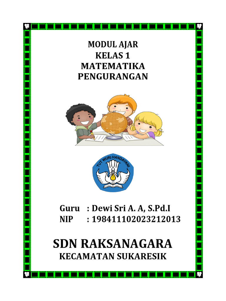 Modul Ajar Matematika Kelas 1 Semester 1 | PDF | Karier & Perkembangan