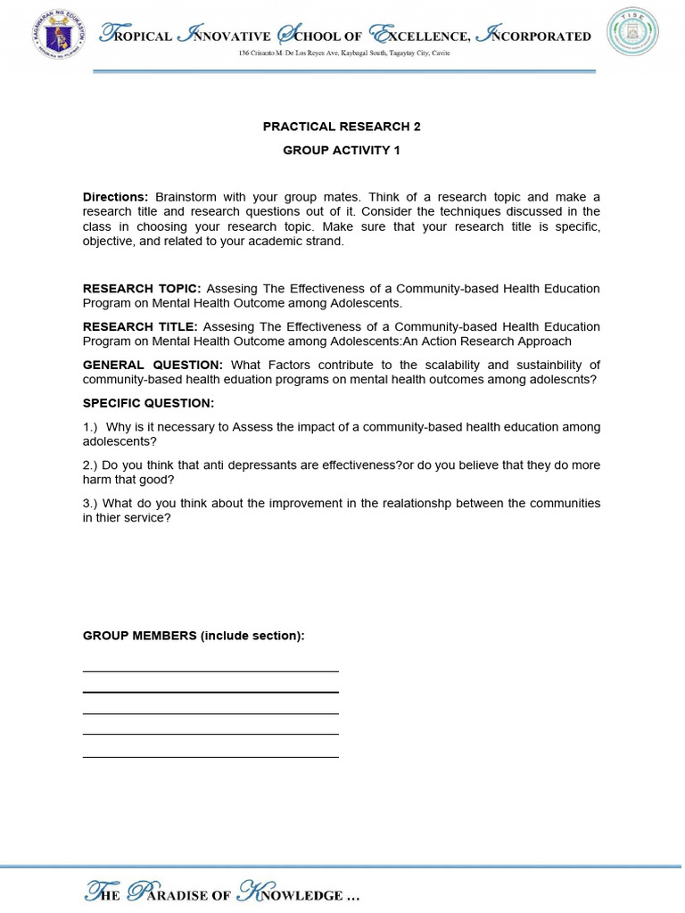 PR2 Assessment 2 | PDF | Self-Improvement