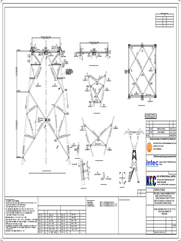 N109 - SS1 - TTP-6-KHO-TL-4260-T-019-01 - 2 of 5 - PART M2-M3-Model | PDF