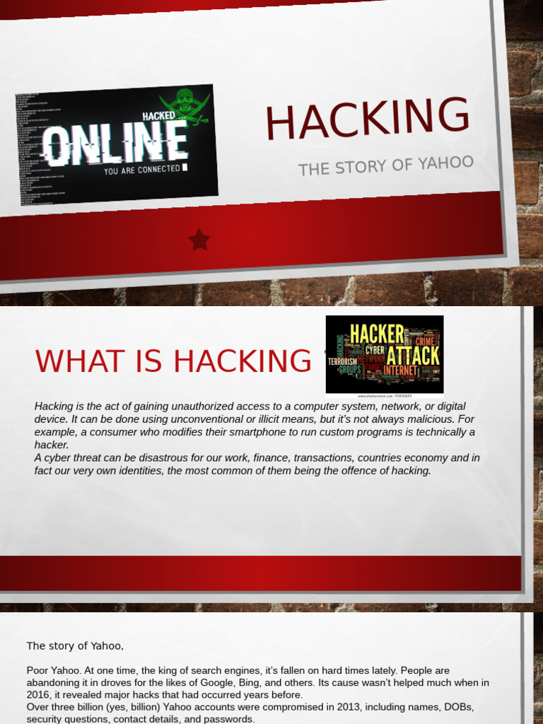 Yahoo's Security Failures and Hacks | PDF | Password | Security Hacker