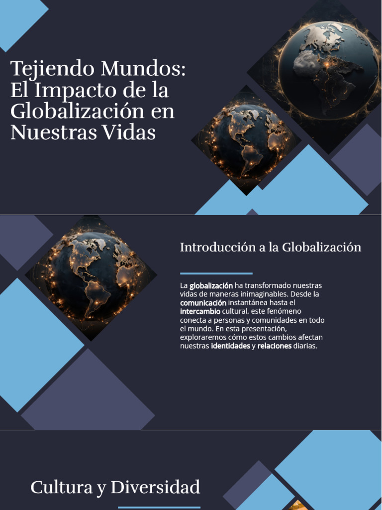 Impacto de la Globalización en Vidas | PDF