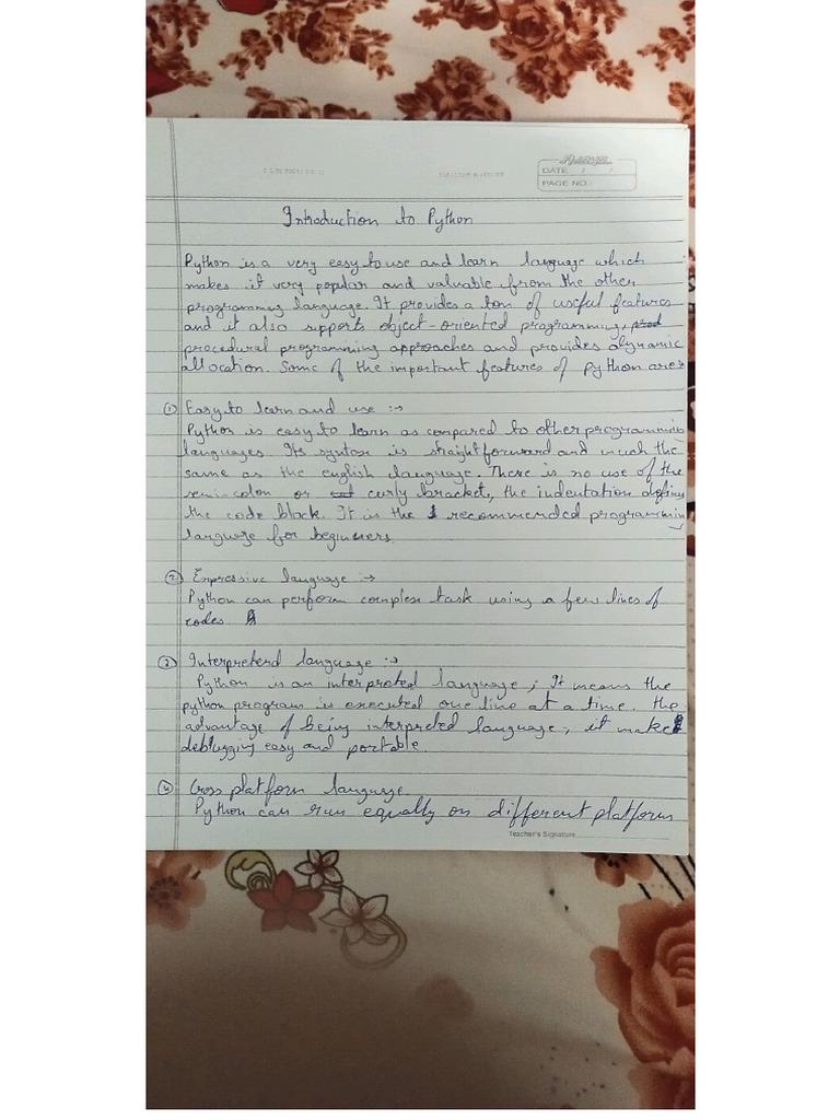 Lecture 1-7 (Part 1) | PDF