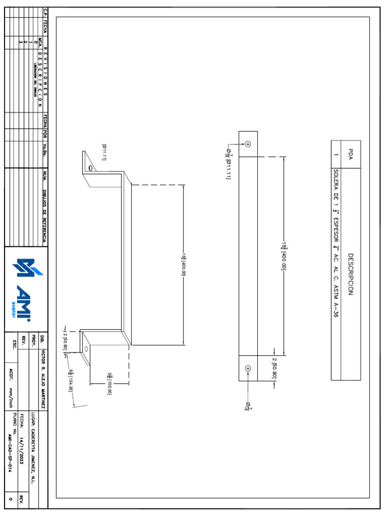 Ami Cad SP 014 Rev 0 | PDF
