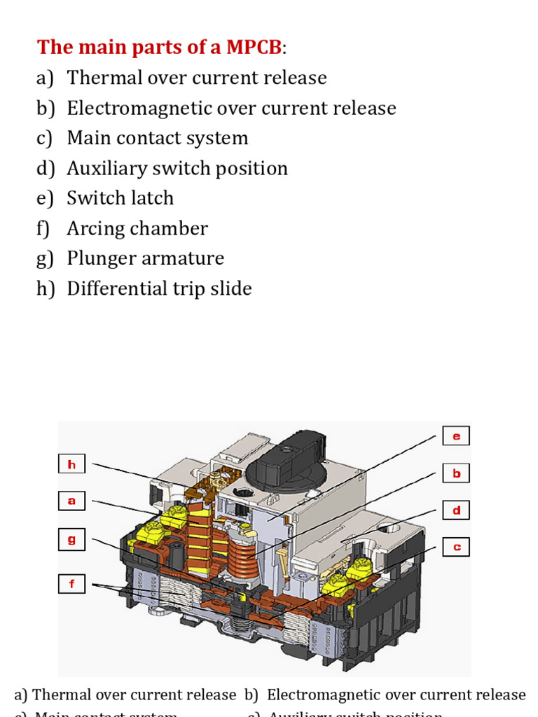 MPCB and Isolator Components Explained | PDF