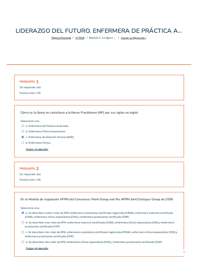 Mod II 2 | PDF | Enfermería | Cuidado de la salud