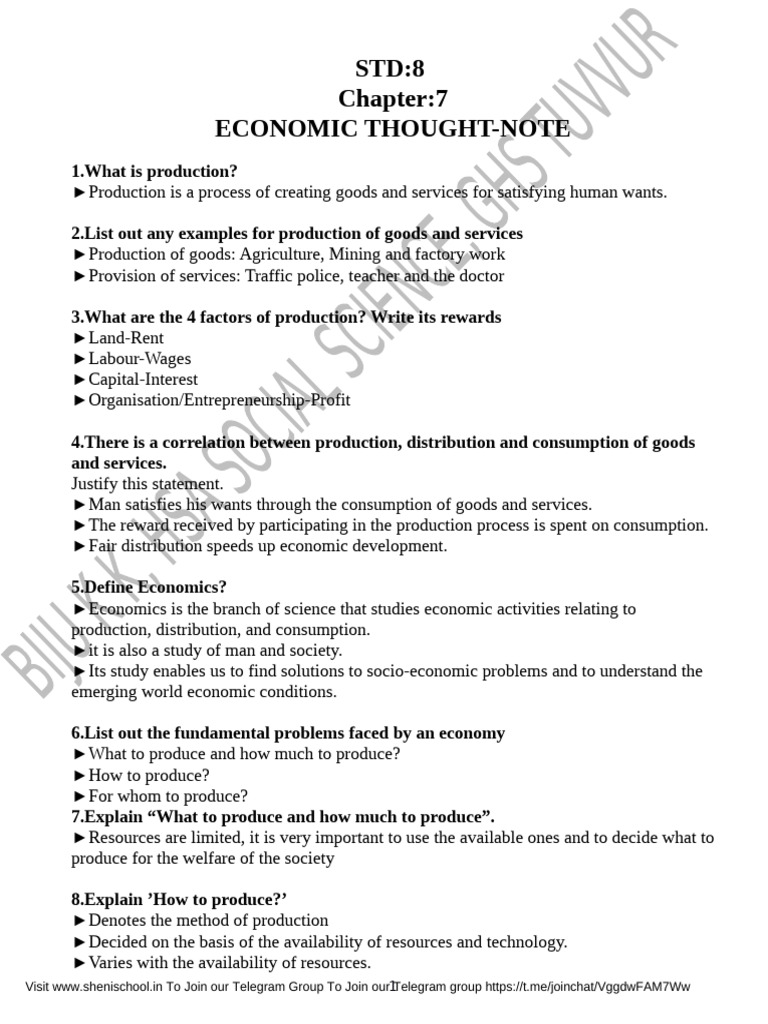 sheniblog-7-ECONOMIC THOUGHT-note-22-23 | PDF | Economics | Adam Smith