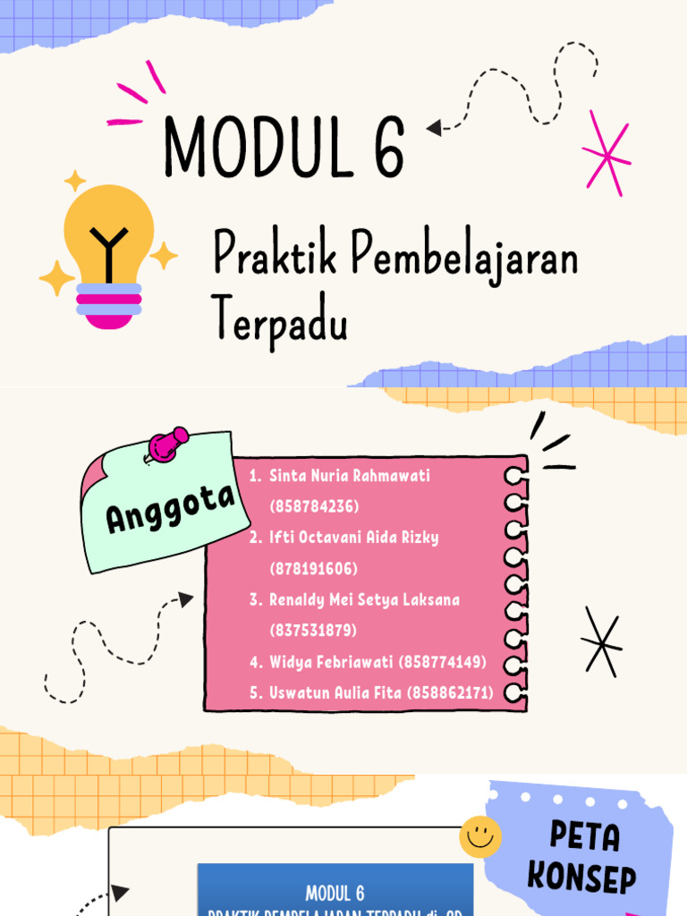 Kelompok 6 Modul 6 Pembelajaran Terpadu | PDF