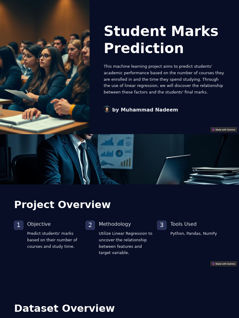 Student Marks Prediction Using ML | PDF
