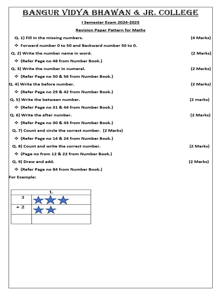 Maths Paper I Semtest 24-25 | PDF | Teaching Methods & Materials