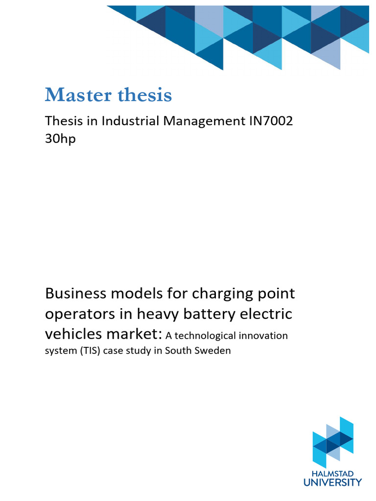 Business Models for Charging Operators | PDF | Electric Car | Business ...