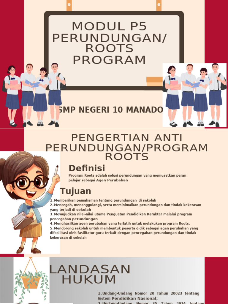 Program Roots: Pencegahan Perundungan di Sekolah | PDF | Karier ...