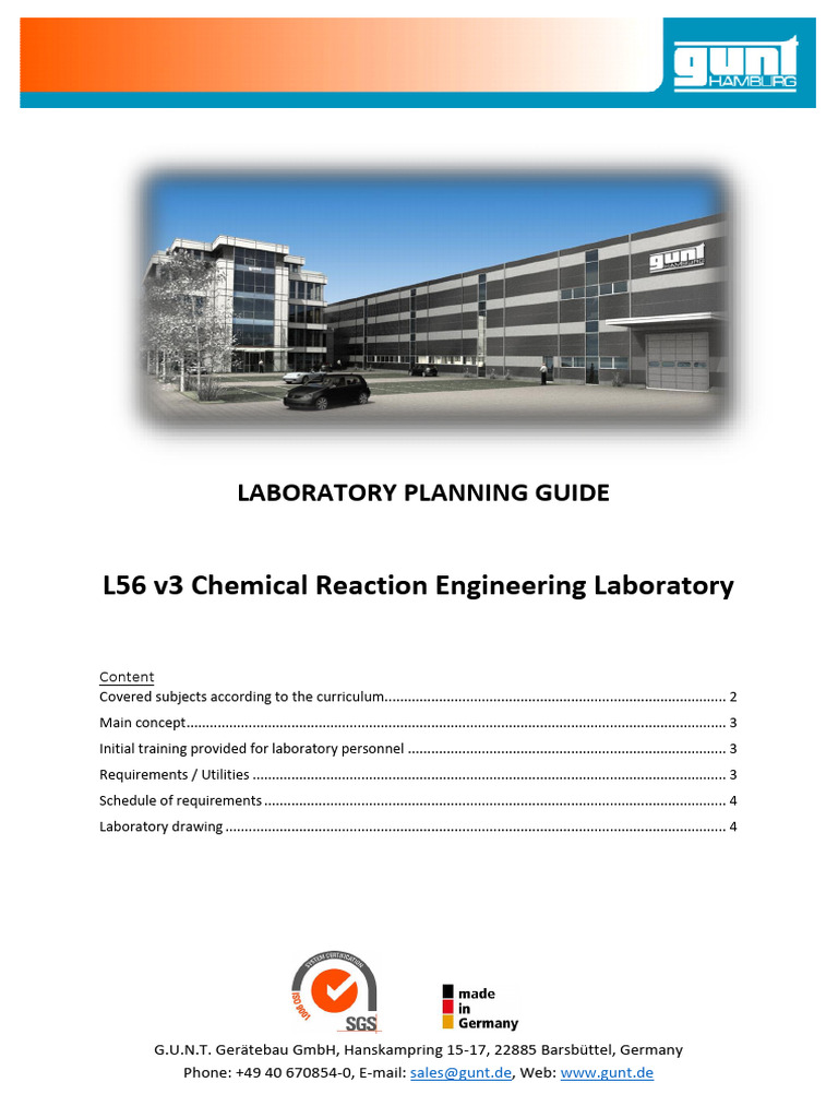 Chemical Reaction Engineering Lab Proposal English | PDF | Corrosion ...