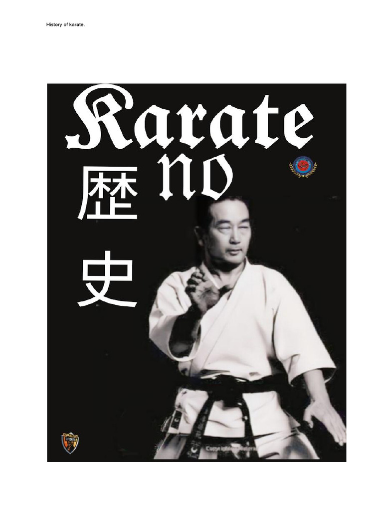 Evolution of Karate: Origins and Styles | PDF | Karate | East Asian ...