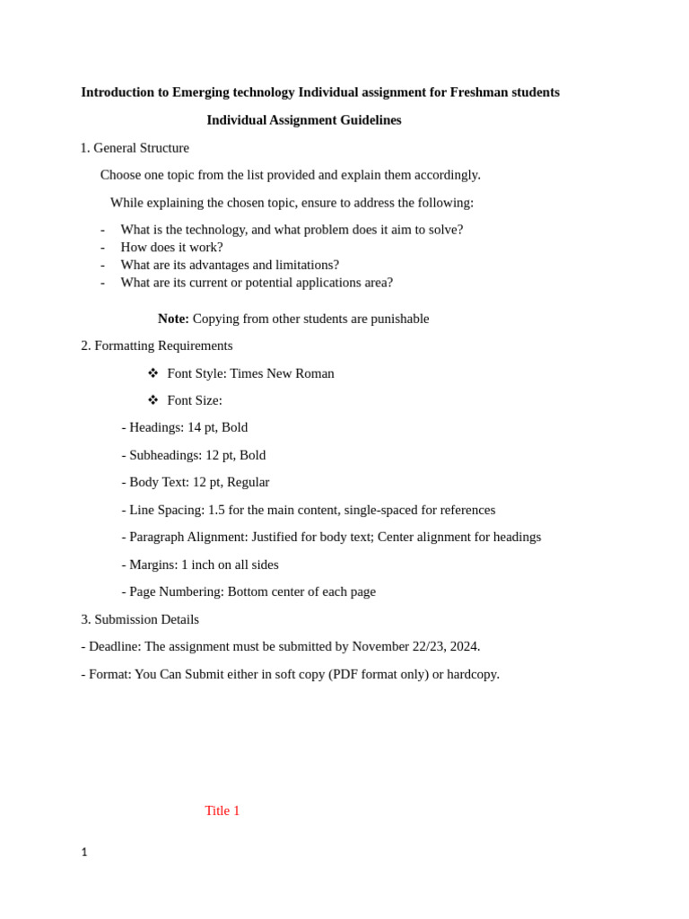 Emerging Technology Assignment Guide | PDF | Cloud Computing | Computer ...