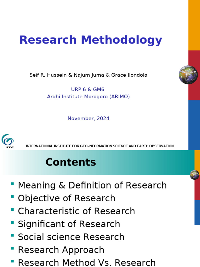 Research Methodology - Lecture One | PDF | Science | Hypothesis