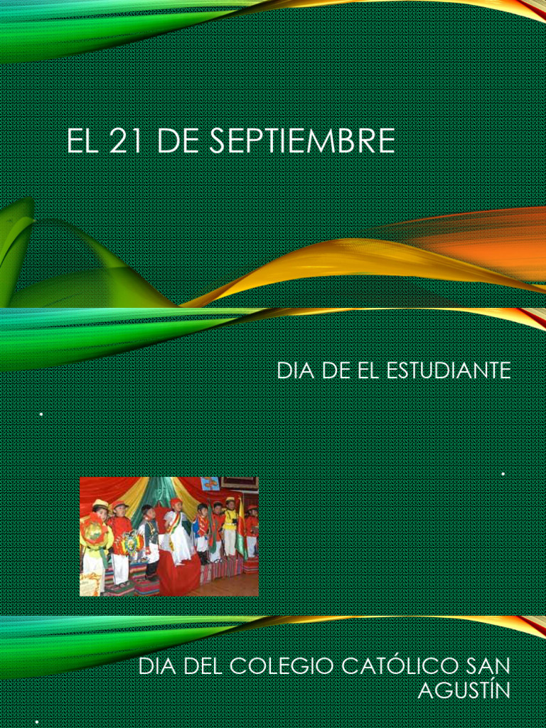 El 21 de Septiembre | PDF | Temporada de primavera)