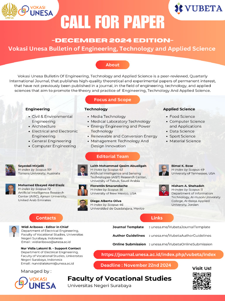 Call For Paper Dec 2024 | PDF
