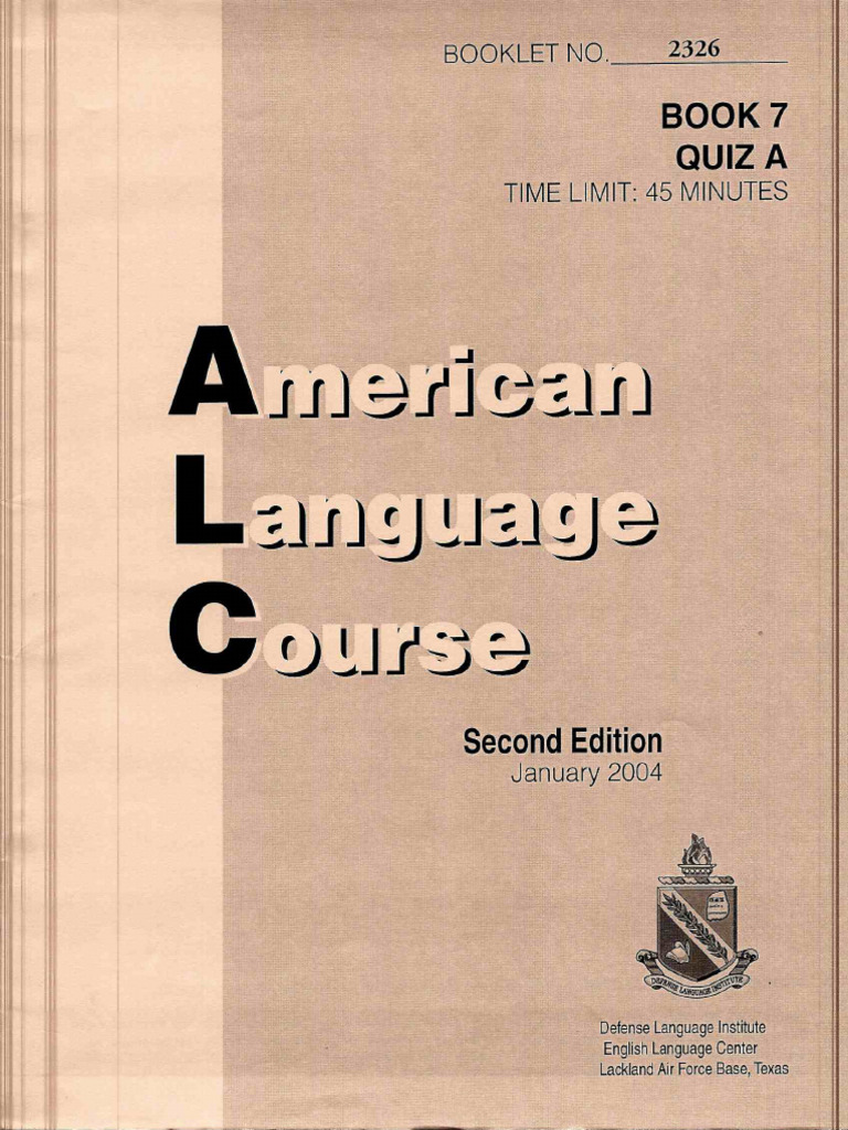 7 Book 7 Quiz A Pdf