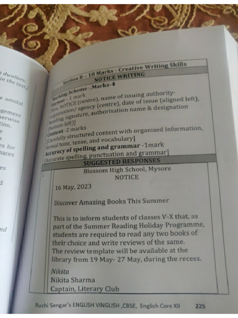 Eng Resource Book-Writing Answers | PDF
