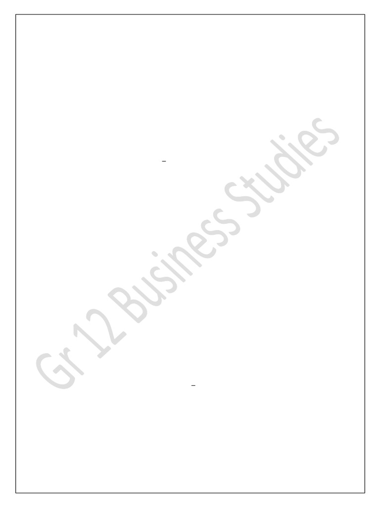 Gr 12 Basic BS-QB | PDF | Marketing | Market (Economics)