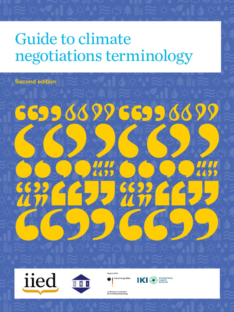 Iied | PDF | United Nations Framework Convention On Climate Change | Treaty