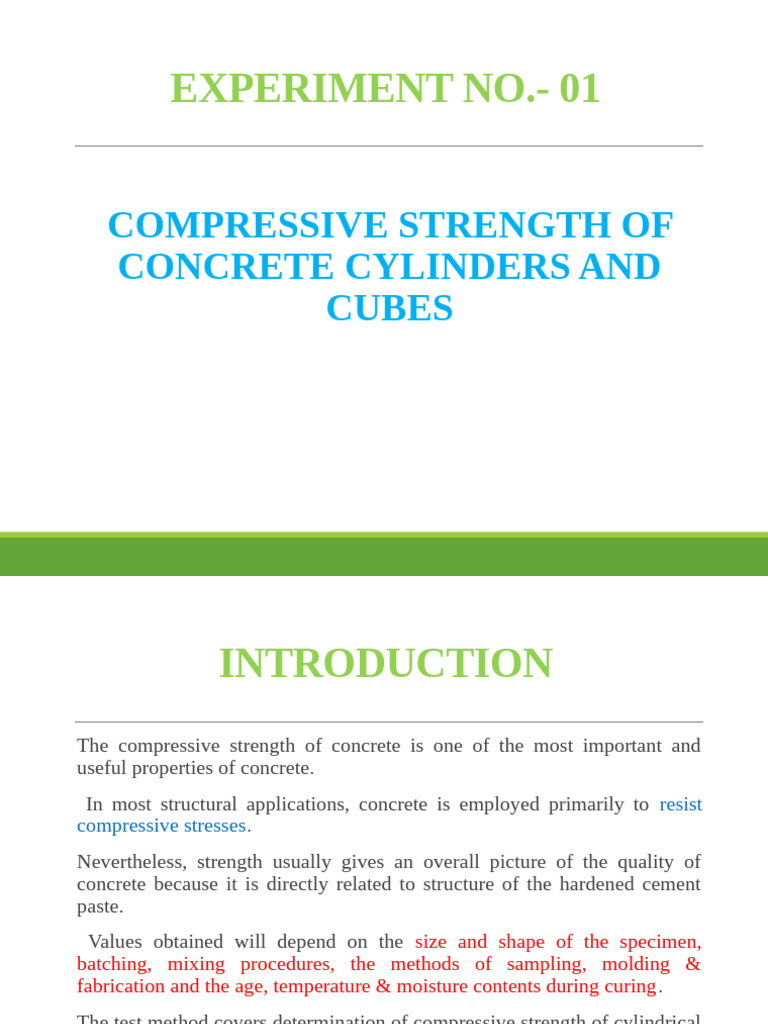 Compressive Strength Testing of Concrete | PDF | Concrete | Sphere
