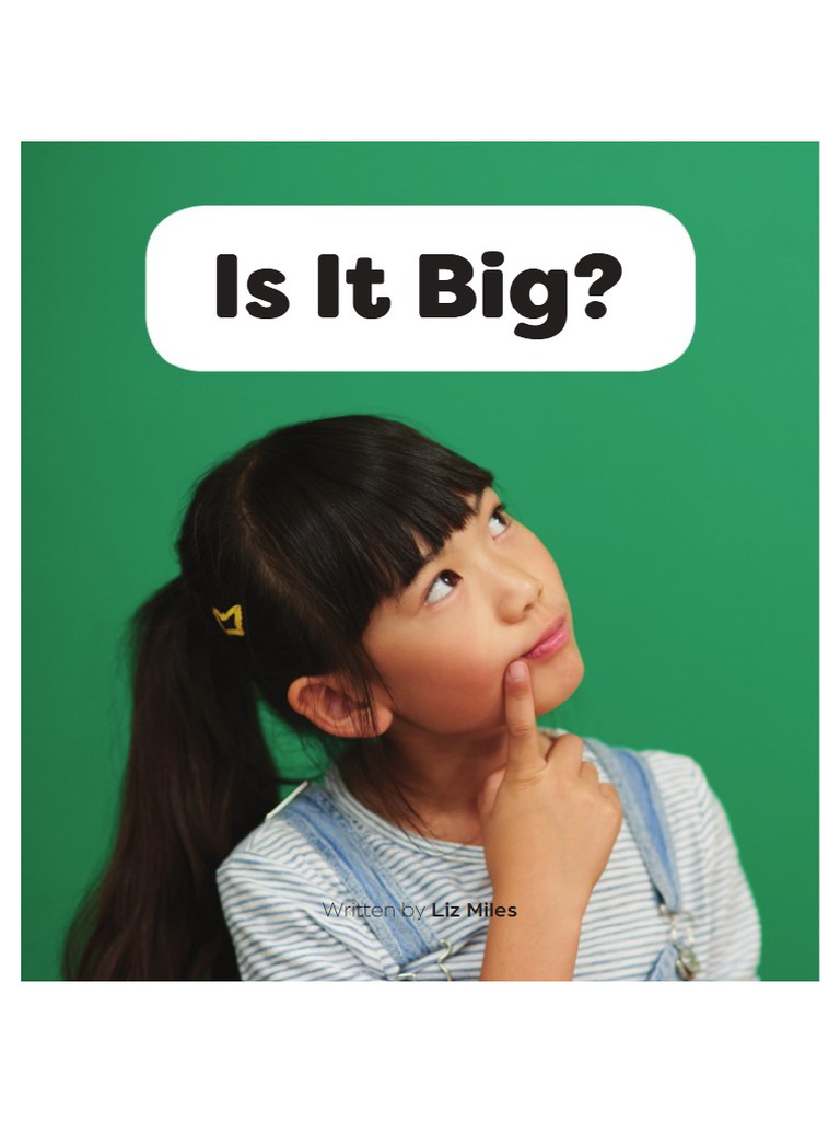 Is It Big? | PDF
