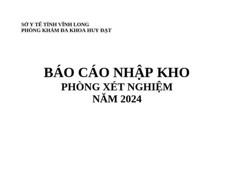 BÌA BC NHẬP KHO | PDF