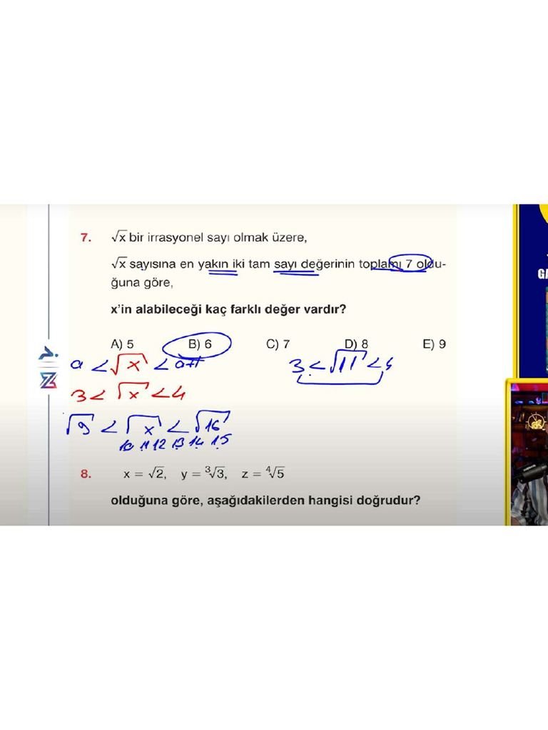 Matematik Sorusu Tyt | PDF