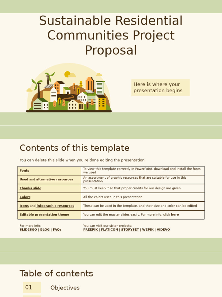 Sustainable Community Project Proposal | PDF | Expense | Customer ...